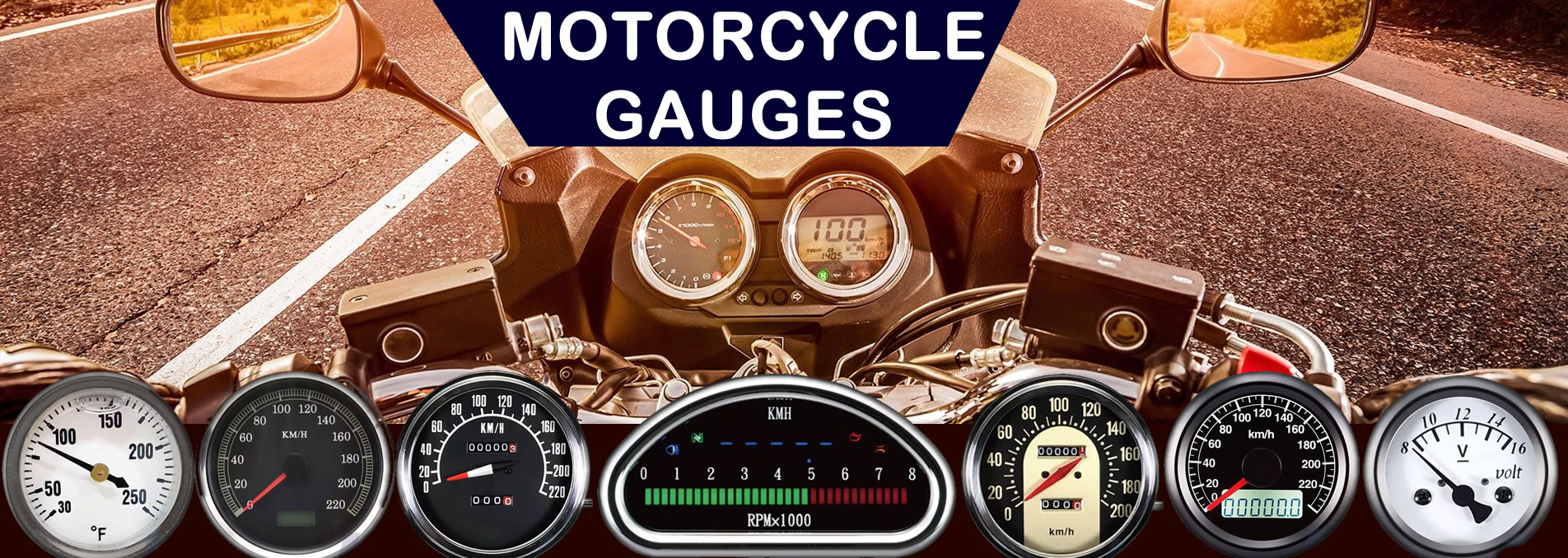 Fuel Level for Motorcycle Gauge, Fuel Level Gauges, Motorcycle Gauges ...